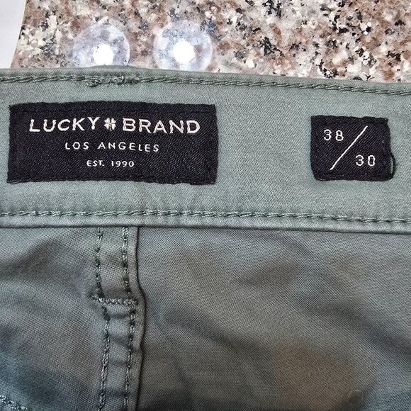 Lucky Brand 121 Slim Sraight Sateen Stretch Jean - Laurel Wreath - Picture 6 of 9